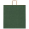 vidaXL Paper Bags 50 pcs with Handles Green 45x17x48 cm