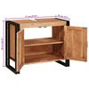 vidaXL Sink cabinet with Shelf Brown 71 x 33 x 58 cm Solid Acacia Wood