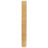 vidaXL Balcony Screen Light Brown 400x90 cm Poly Rattan