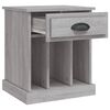 vidaXL Bedside Cabinet Grey Sonoma 43x36x50 cm