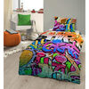 Good Morning Duvet Cover 5481-P GRAFFITI 135x200 cm Multicolour