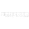 vidaXL Outdoor Dog Kennel Silver 8x16x2 m Galvanised Steel