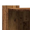 vidaXL Cat Litter Box Enclosure Old Wood 42x42x51 cm Engineered Wood
