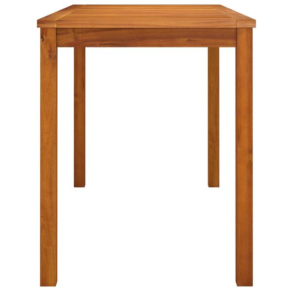 vidaXL Garden Table 110x55x67 cm Solid Wood Acacia