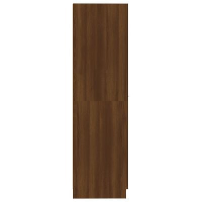 vidaXL Apothecary Cabinet Brown Oak 30x42.5x150 cm Engineered Wood