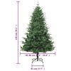 vidaXL Artificial Christmas Tree Green 150 cm PVC&PE