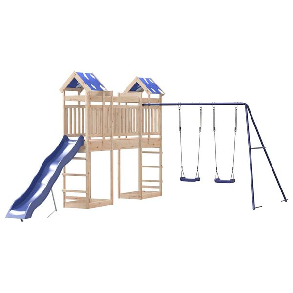 vidaXL Outdoor Playset Solid Wood Pine