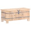 vidaXL Chest 90x40x40 cm Solid Acacia Wood