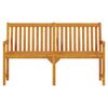 vidaXL Garden Bench 150 cm Solid Acacia Wood