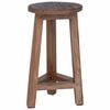 vidaXL Stool Natural 28 x 28 x 50 cm Mahogany Wood