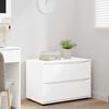 vidaXL Storage Cabinet White 80 x 48 x 57 cm Engineered Wood