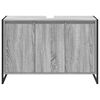 vidaXL Bathroom Cabinet Grey Sonoma 90 x 30 x 60 cm Engineered Wood