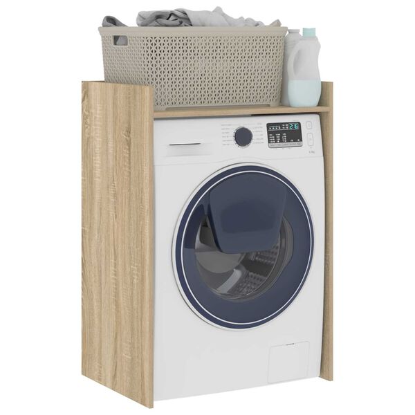 vidaXL Wash Machine Cabinet Sonoma 67.5 x 48 x 97 cm Engineered wood