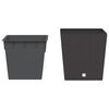 vidaXL Planter with Removable Inner Brown 21 / 32 L PP Rattan