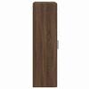 vidaXL Wall-mounted Cabinet Brown oak 55 x 29 x 100 cm Engineered Wood