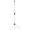 vidaXL Garden Shower with Tripod 221 cm Aluminium