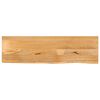 vidaXL Table Top Live Edge 110x30x3.8 cm Solid Wood Mango