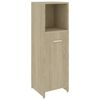 vidaXL Bathroom Cabinet | Sonoma oak | Engineered wood | Compact