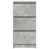 vidaXL Sideboard Concrete Grey 37.5x35x76 cm Engineered Wood
