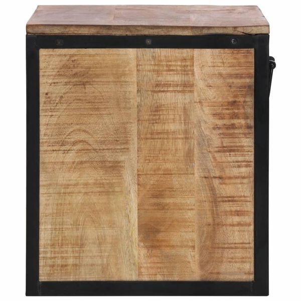 vidaXL Bedside Cabinet 40x35x40 cm Solid Wood Mango