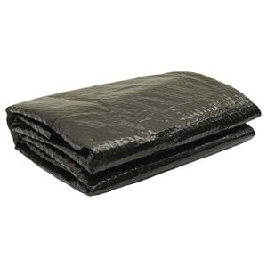 vidaXL Pool Cover Black 549 cm PE