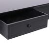 vidaXL Coffee Table Black 100x50x45 cm Wood