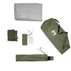 vidaXL Camping Tent Dome 2-Person Olive Green Waterproof