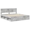 vidaXL Bed Frame with Headboard Concerte 180 x 200 cm Engineered wood
