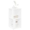 vidaXL Corner Cabinet White 33x33x67cm Engineered Wood