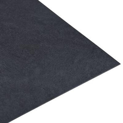 vidaXL Self-adhesive Flooring Planks 5.11 m² PVC Black Marble