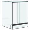 vidaXL Terrarium with Storage Transparent 30 x 30 x 40 cm Glass