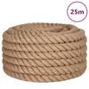 vidaXL Jute Rope 25 m Long 40 mm Thick