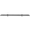 vidaXL Floating Shelves 2 pcs Glass 70x20 cm 8 mm
