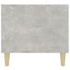 vidaXL Coffee Table Concrete Grey 90x49x45 cm Engineered Wood