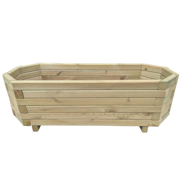 vidaXL Garden Raised Bed 100x40x31 cm Impregnated Pinewood
