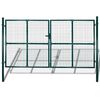 vidaXL Garden Mesh Gate Fence Door Wall Grille 300x175 cm