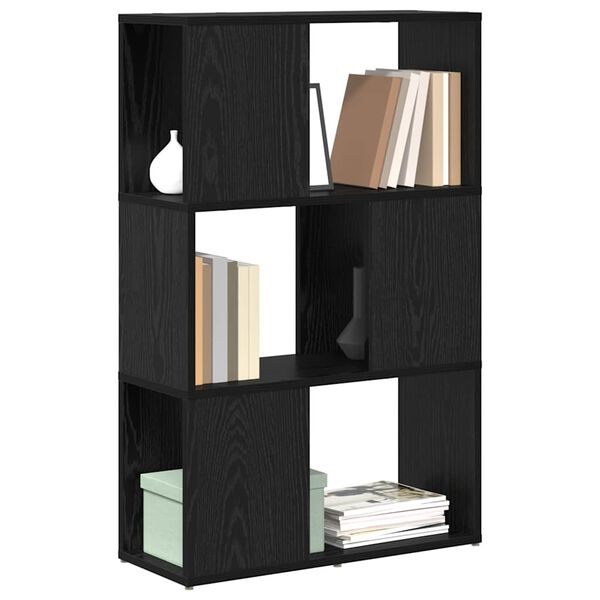 vidaXL TV Cabinet Set Black 60 x 24 x 94.5 cm Engineered Wood