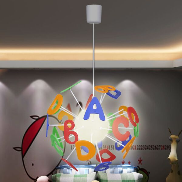 ABC Hanging Pendant Light Kid's Room Lamp Children's Lamp