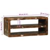 vidaXL TV Cabinet Multicolour 80 x 32 x 36 cm Solid Reclaim wood