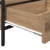 vidaXL Coffee Table Artisan oak 100 x 51 x 45 cm Engineered wood