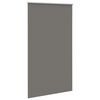 vidaXL Roller Blind Blackout Grey 140x230 cm Fabric Width 136.6 cm Polyester