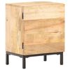 vidaXL Bedside Cabinet 40x30x51 cm Solid Mango Wood