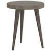 vidaXL 3 Piece Side Table Set Grey MDF and Iron