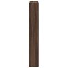 vidaXL Wall Cabinet Brown Oak 50x15x100 cm Engineered Wood