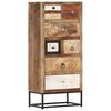 vidaXL Drawer Cabinet 45x30x105 cm Solid Reclaimed Wood