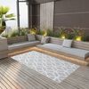 vidaXL Outdoor Carpet ARAKIL Grey 190x290 cm PP
