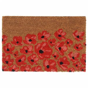 vidaXL Door Mat Natural 40x60 cm Tufted Coir