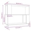 vidaXL Book Cabinet/Room Divider 80x25x70 cm Solid Wood Pine