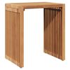 vidaXL Garden Side Table 3 pcs Brown 33 x 44.5 x 51 cm Solid Teak Wood