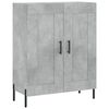 vidaXL Highboard Concrete Grey 69.5x34x180 cm Engineered Wood